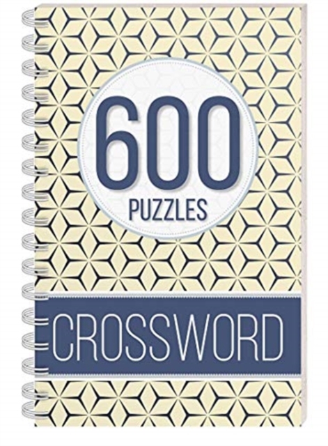 600 Puzzles - Crossword, Spiral bound Book