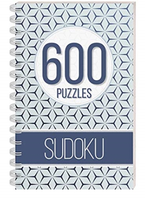 600 Puzzles - Sudoku, Spiral bound Book