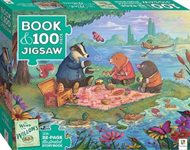 Book with 100-Piece Jigsaw: The Wind in the Willows, Jigsaw Book