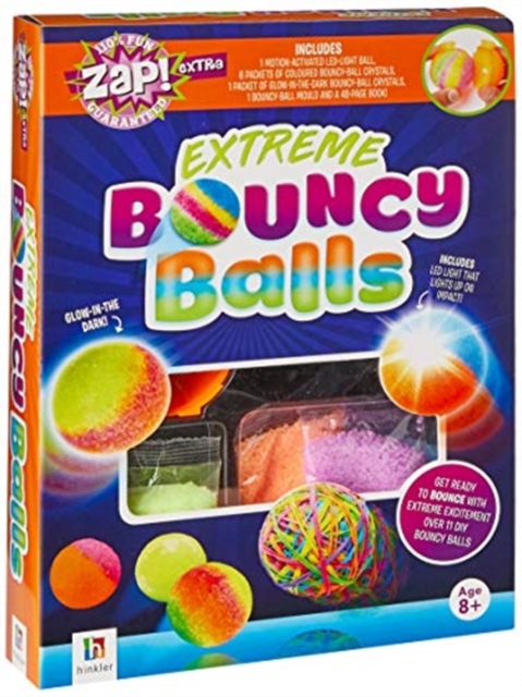 Zap! Extra: Extreme Bouncy Balls, Kit Book