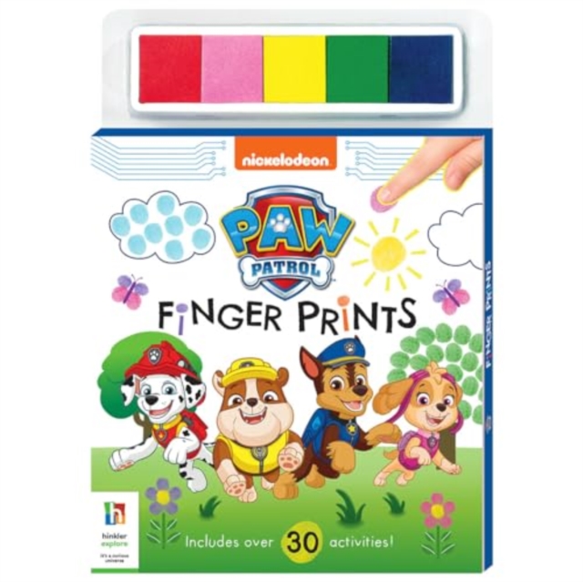 Paw Patrol Finger Prints, Novelty book Book