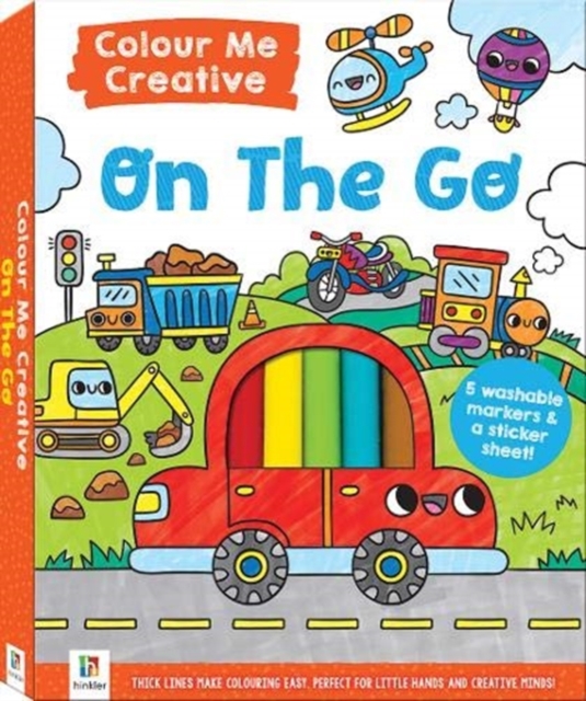 Colour Me Creative: On the Go, Paperback / softback Book