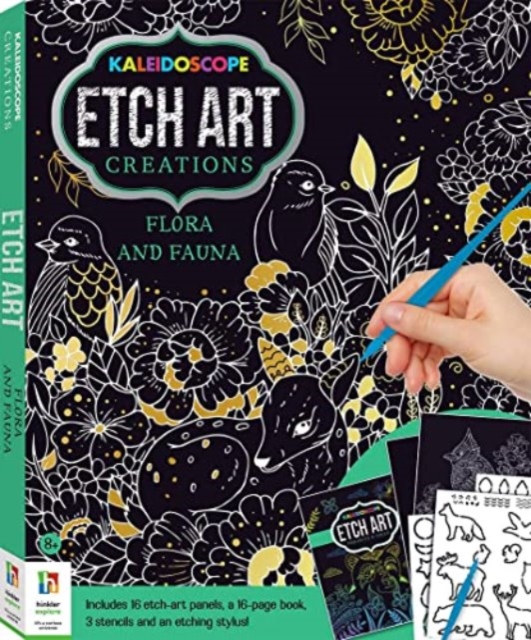 Etch Art Creations Kit: Flora and Fauna, Paperback / softback Book