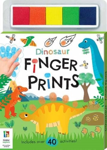 Dinosaurs Finger Prints, Paperback / softback Book