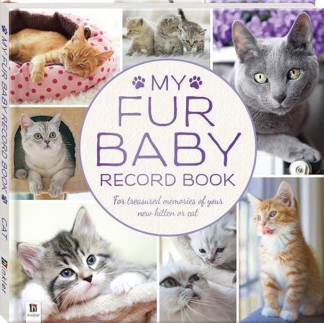 My Fur Baby Record Book Cat, Book Book