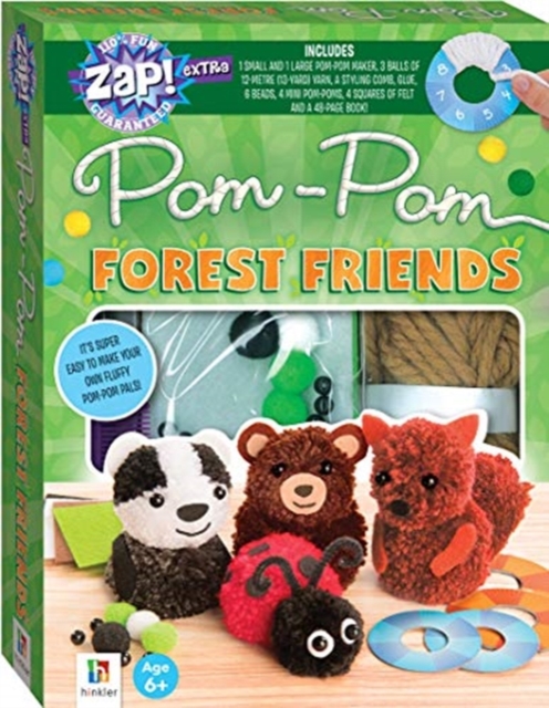 Zap! Extra: Pom-Pom Forest Friends, Kit Book