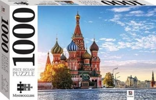 St Basil's Cathedral, Moscow, Russia 1000 Piece Jigsaw, Jigsaw Book