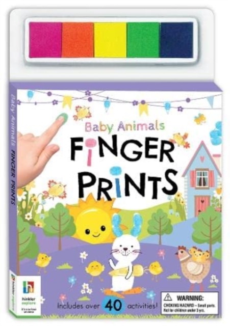 Baby Animals Finger Prints, Novelty book Book