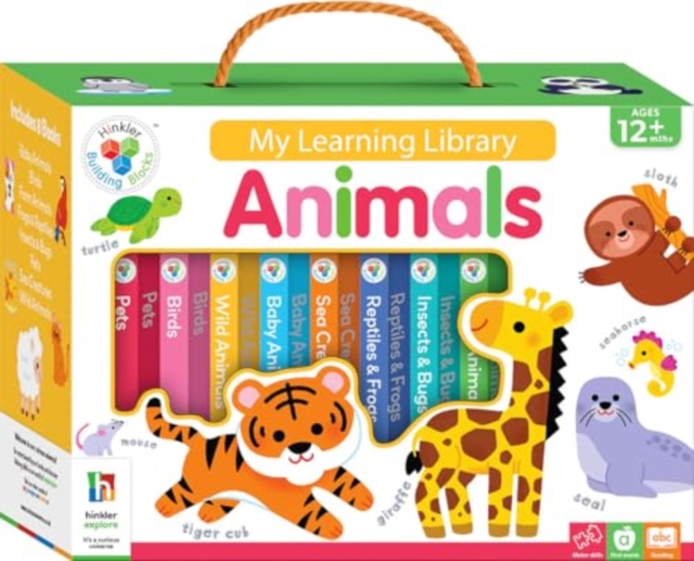 Building Blocks Learning Library: Animals, Paperback / softback Book