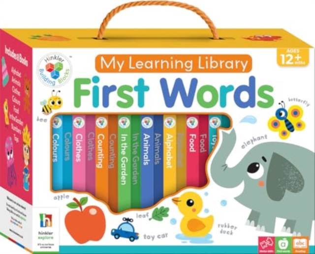 Building Blocks Learning Library: First Words, Paperback / softback Book