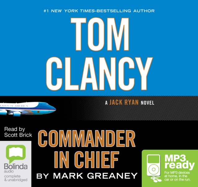 Tom Clancy Commander in Chief, Audio disc Book