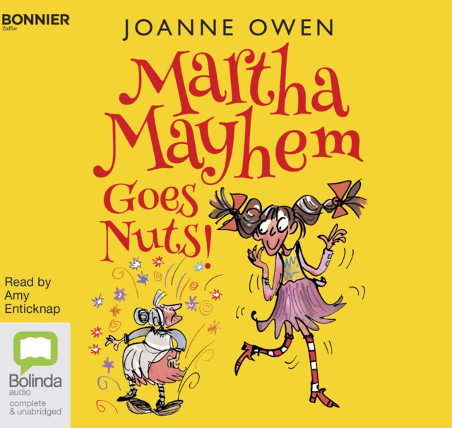 Martha Mayhem Goes Nuts!, CD-Audio Book