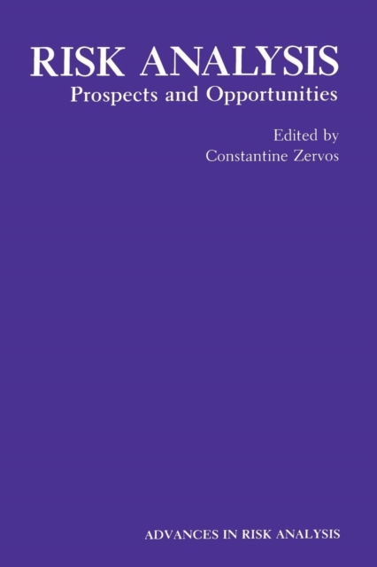 Risk Analysis : Prospects and Opportunities, Paperback / softback Book