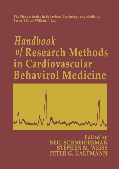 Handbook of Research Methods in Cardiovascular Behavioral Medicine, PDF eBook