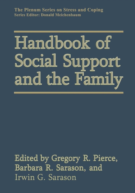 Handbook of Social Support and the Family, Paperback / softback Book