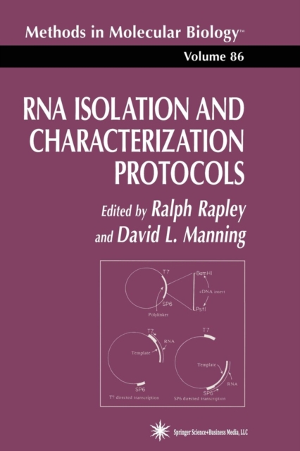RNA Isolation and Characterization Protocols, Paperback / softback Book