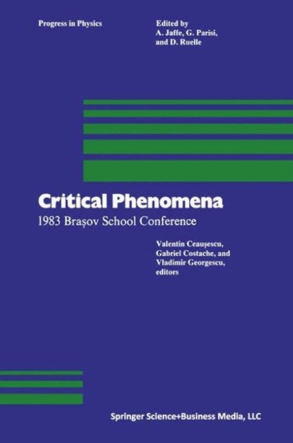 Critical Phenomena : 1983 Brasov School Conference, PDF eBook