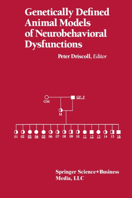 Genetically Defined Animal Models of Neurobehavioral Dysfunctions, Paperback / softback Book