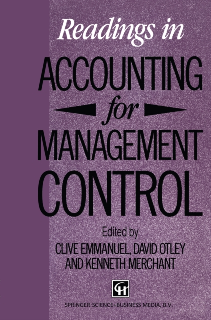Readings in Accounting for Management Control, PDF eBook