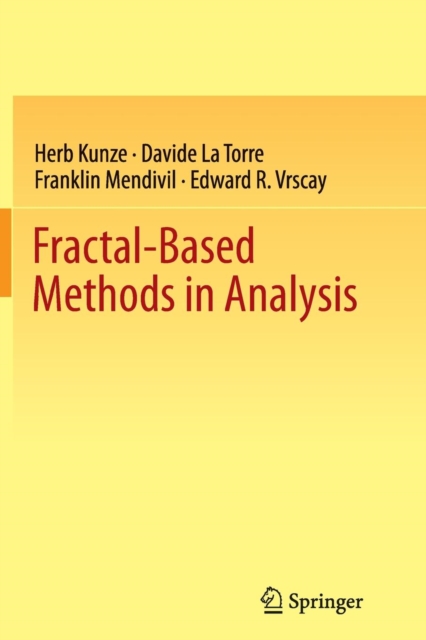 Fractal-Based Methods in Analysis, Paperback / softback Book