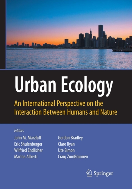 Urban Ecology : An International Perspective on the Interaction Between Humans and Nature, Paperback / softback Book