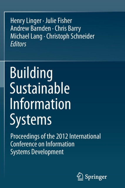 Building Sustainable Information Systems, Paperback / softback Book