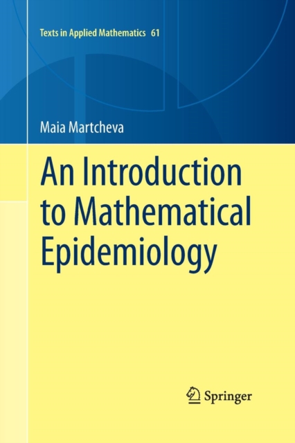 An Introduction to Mathematical Epidemiology, Paperback / softback Book