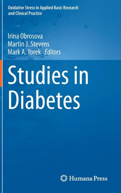 Studies in Diabetes, Hardback Book