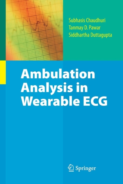 Ambulation Analysis in Wearable ECG, Paperback / softback Book
