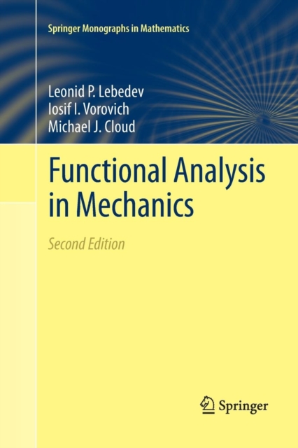 Functional Analysis in Mechanics, Paperback / softback Book
