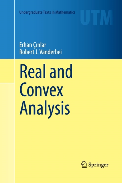 Real and Convex Analysis, Paperback / softback Book