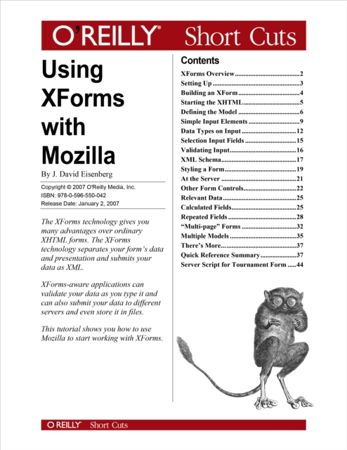 Using XForms with Mozilla, EPUB eBook