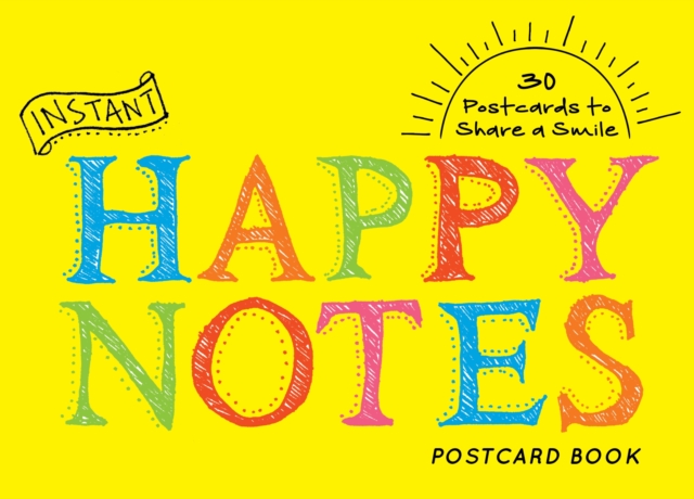Instant Happy Notes Postcard Book, Hardback Book