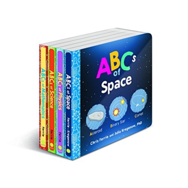 BABY UNIVERSITY ABCS BOARD BOOK SET, Hardback Book