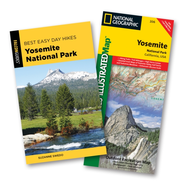 Best Easy Day Hiking Guide and Trail Map Bundle : Yosemite National Park, Mixed media product Book