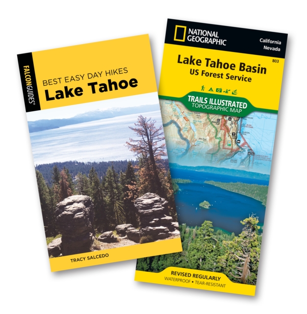 Best Easy Day Hiking Guide and Trail Map Bundle : Lake Tahoe, Mixed media product Book