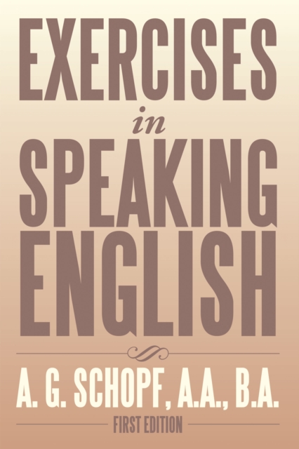 Exercises in Speaking English, EPUB eBook