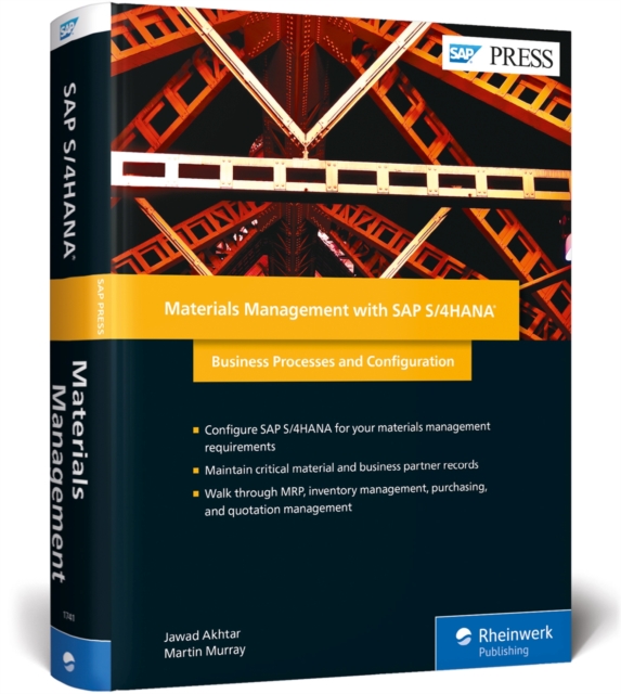 Materials Management with SAP S/4HANA : Business Processes and Configuration, Hardback Book