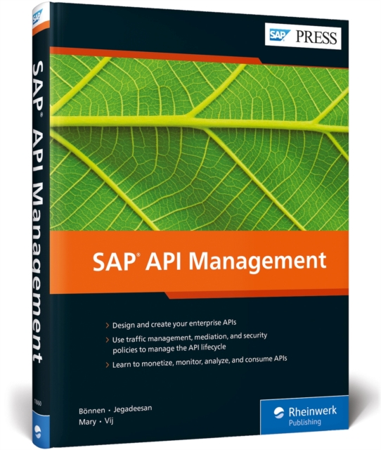 SAP API Management, Hardback Book