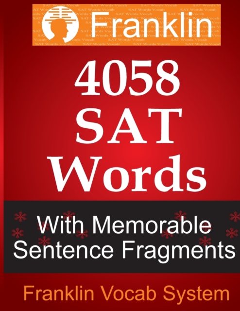 Franklin 4058 SAT Words With Memorable Sentence Fragments, Paperback / softback Book