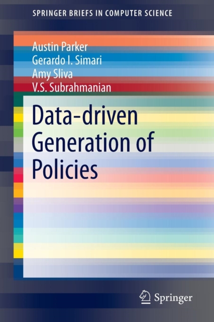 Data-driven Generation of Policies, Paperback / softback Book