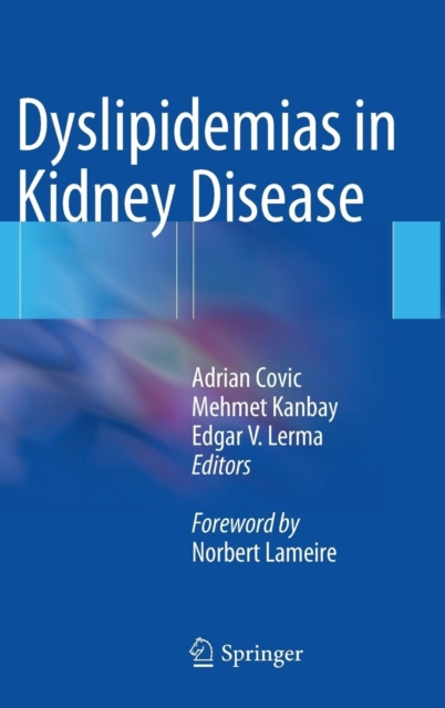 Dyslipidemias in Kidney Disease, Hardback Book