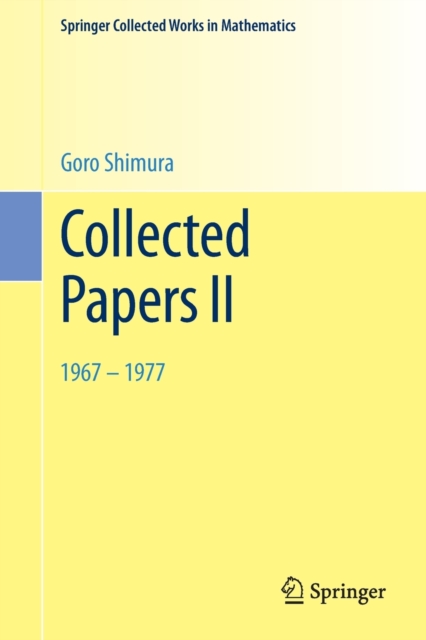 Collected Papers II : 1967-1977, Paperback / softback Book