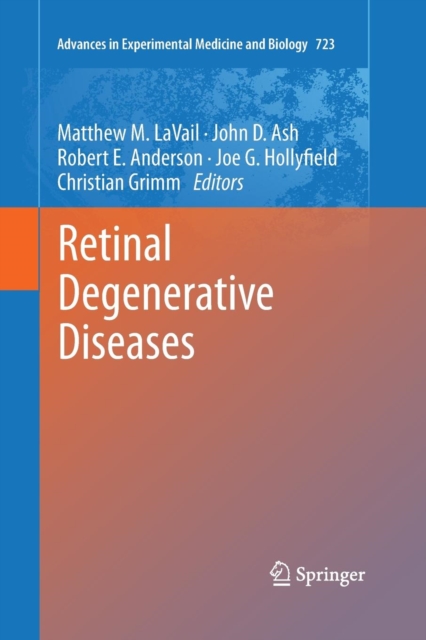 Retinal Degenerative Diseases, Paperback / softback Book