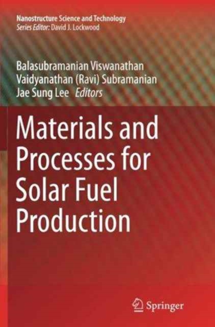 Materials and Processes for Solar Fuel Production, Paperback / softback Book