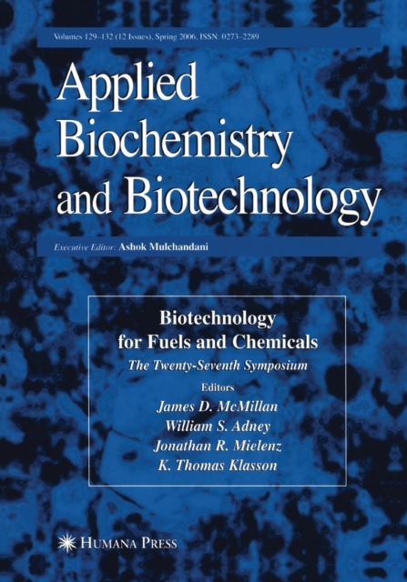 Twenty-Seventh Symposium on Biotechnology for Fuels and Chemicals, Paperback / softback Book