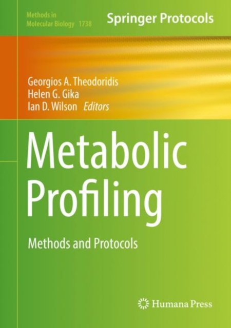 Metabolic Profiling : Methods and Protocols, Hardback Book