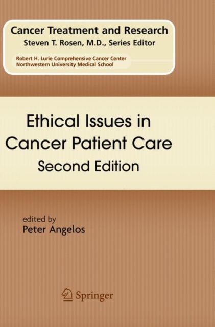 Ethical Issues in Cancer Patient Care, Paperback / softback Book