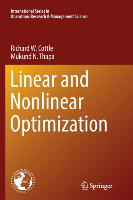 Linear and Nonlinear Optimization, Paperback / softback Book