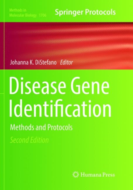 Disease Gene Identification : Methods and Protocols, Paperback / softback Book